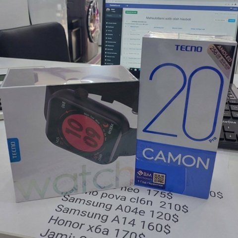 Tecno Camon 20pro 8/256
