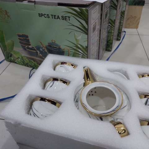 Chinni servis idish choynak piyola 6n1