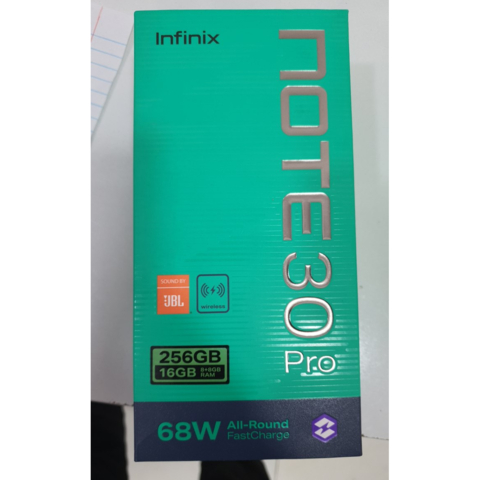 Infinx Note 30 pro 16/256