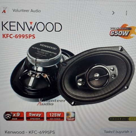 AVTOMABIL UCHUN KALONKA KENWOOD 6995